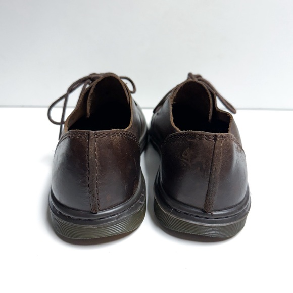 Dr. Martens Lorrie 3 Dark Brown Leather Lace Up Mary Jane - Picture 4 of 7